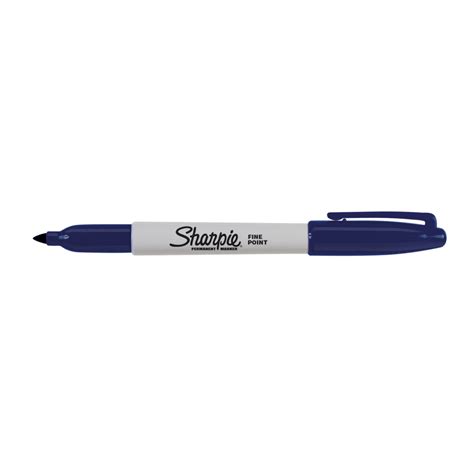 navy blue sharpie pen.